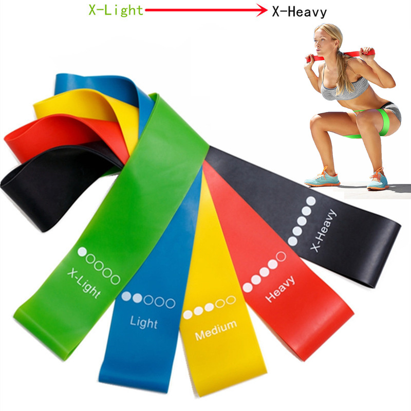 Home Gym Routine - Generic Tpe Resistance Bands 5 Levels