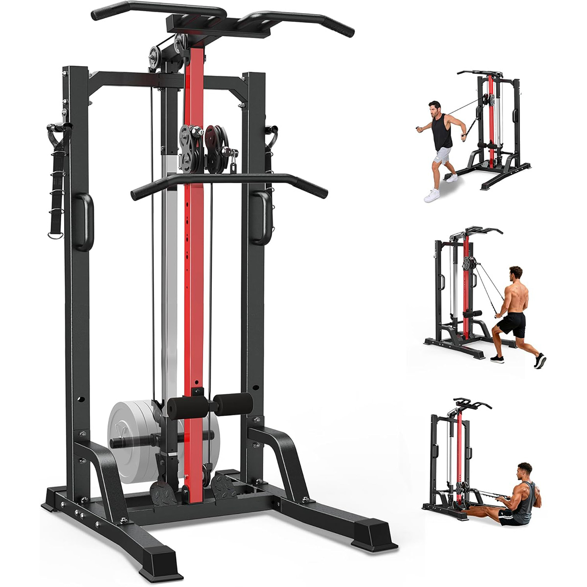 Pooboo Home Gym Machine - High - đánh giá và giá All In One Gym Home Equipment