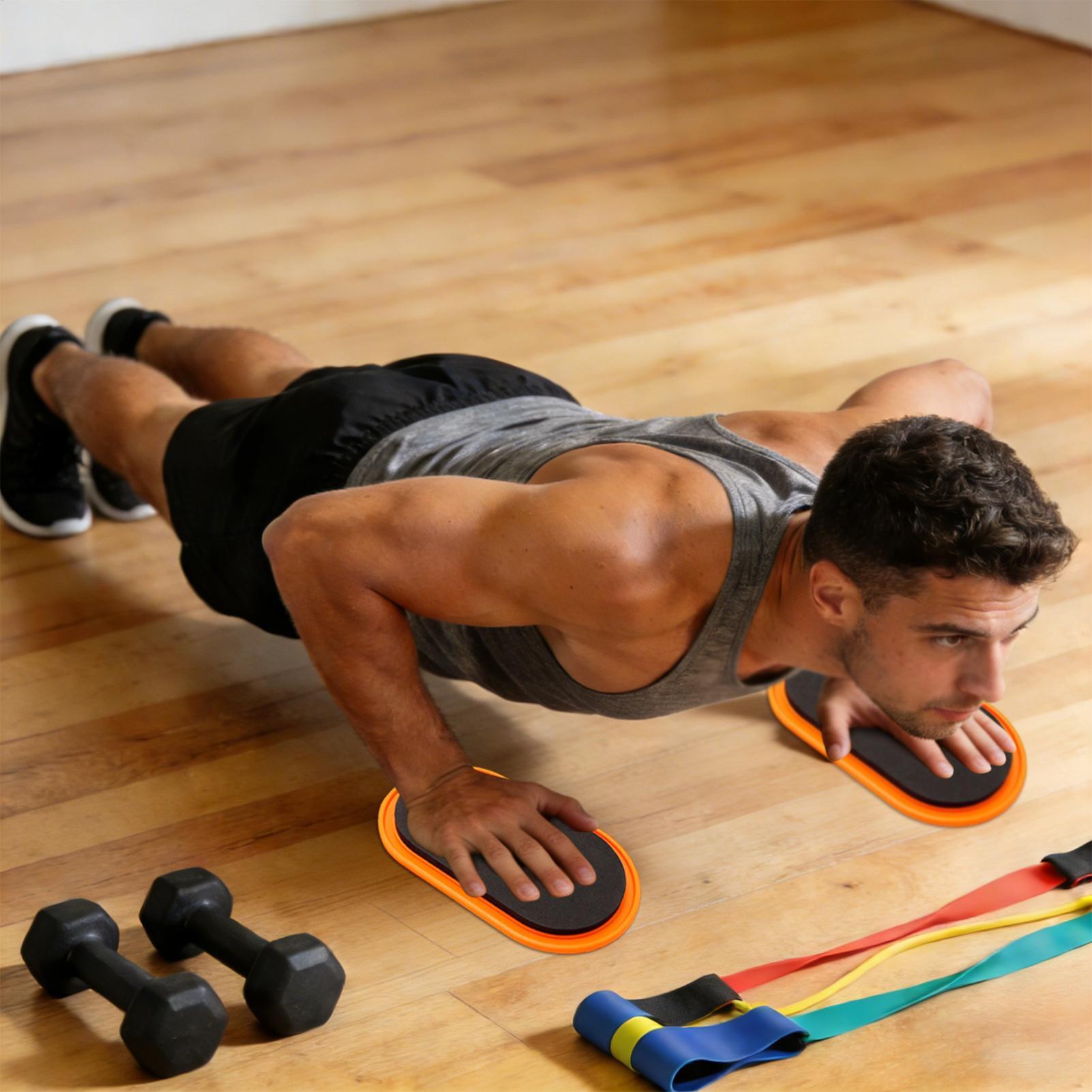 Core Sliders Oval Shape Workou - đánh giá và giá Home Gym Routine